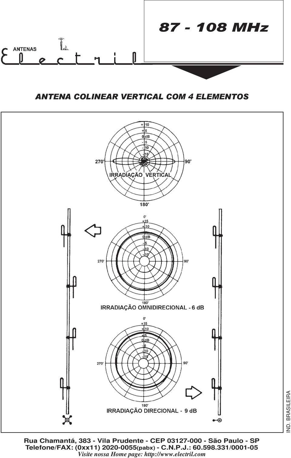 Prdente - CEP 03127-000 - São Palo -