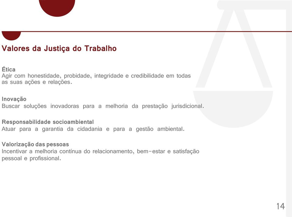 Responsabilidade socioambiental Atuar para a garantia da cidadania e para a gestão ambiental.