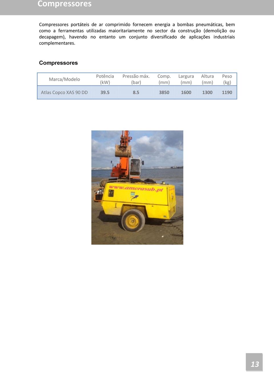 entanto um conjunto diversificado de aplicações industriais complementares.