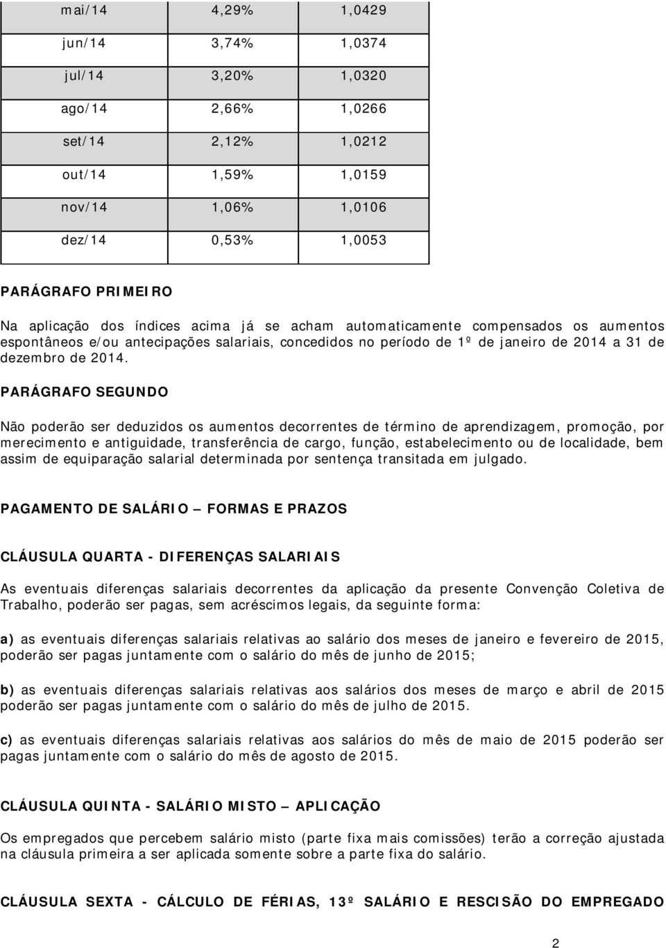 Não poderão ser deduzidos os aumentos decorrentes de término de aprendizagem, promoção, por merecimento e antiguidade, transferência de cargo, função, estabelecimento ou de localidade, bem assim de