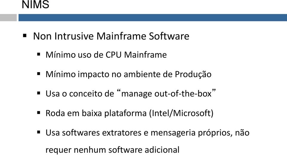 out-of-the-box Roda em baixa plataforma (Intel/Microsoft) Usa