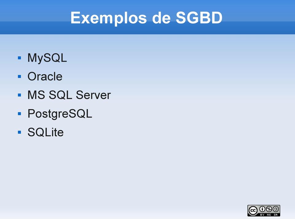 Oracle MS SQL