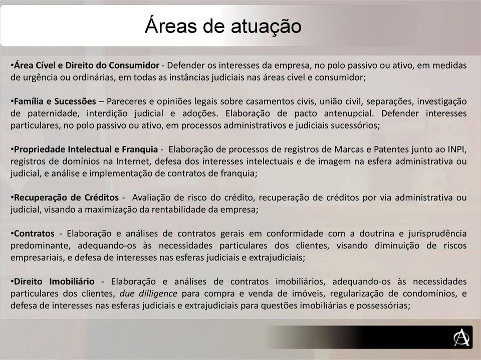 Elaboração de pacto antenupcial.