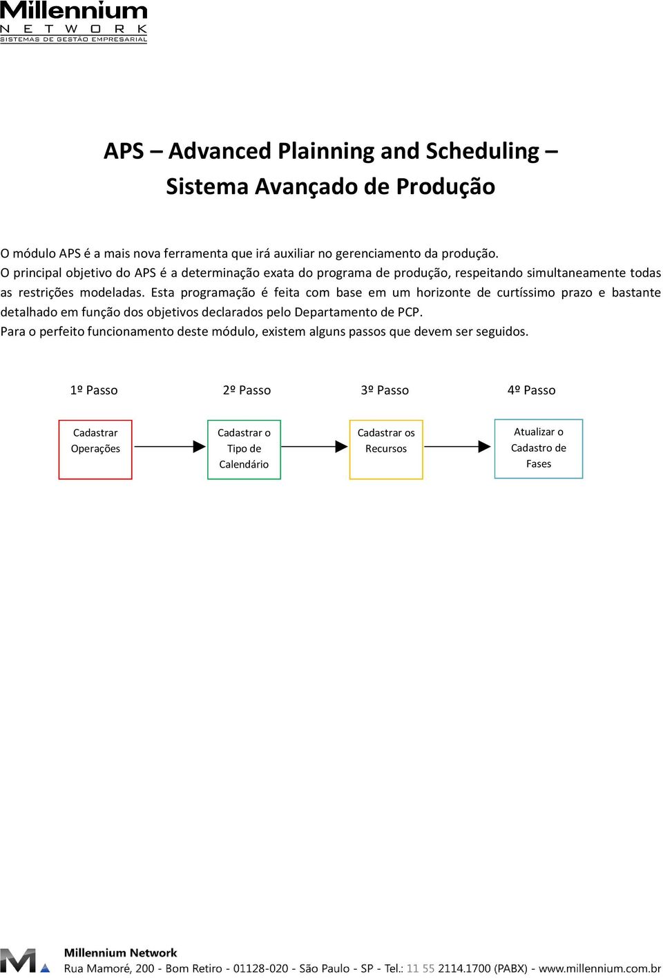 Esta programação é feita com base em um horizonte de curtíssimo prazo e bastante detalhado em função dos objetivos declarados pelo Departamento de PCP.