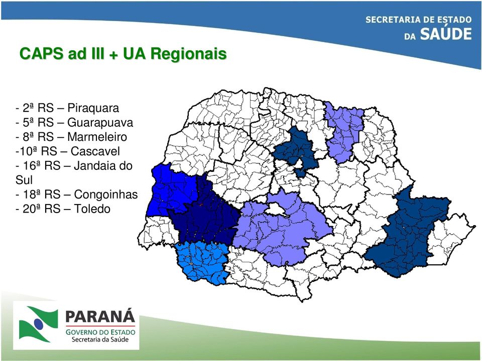 Marmeleiro -10ª RS Cascavel - 16ª RS