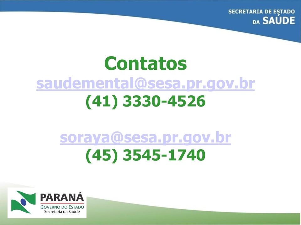 gov.br (41) 3330-4526