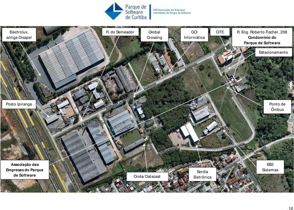 Estacionamento Posto Ipiranga Ponto de Ônibus Associação das