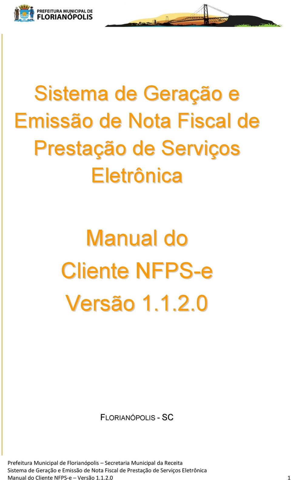 do Cliente NFPS-e Versão 1.1.2.
