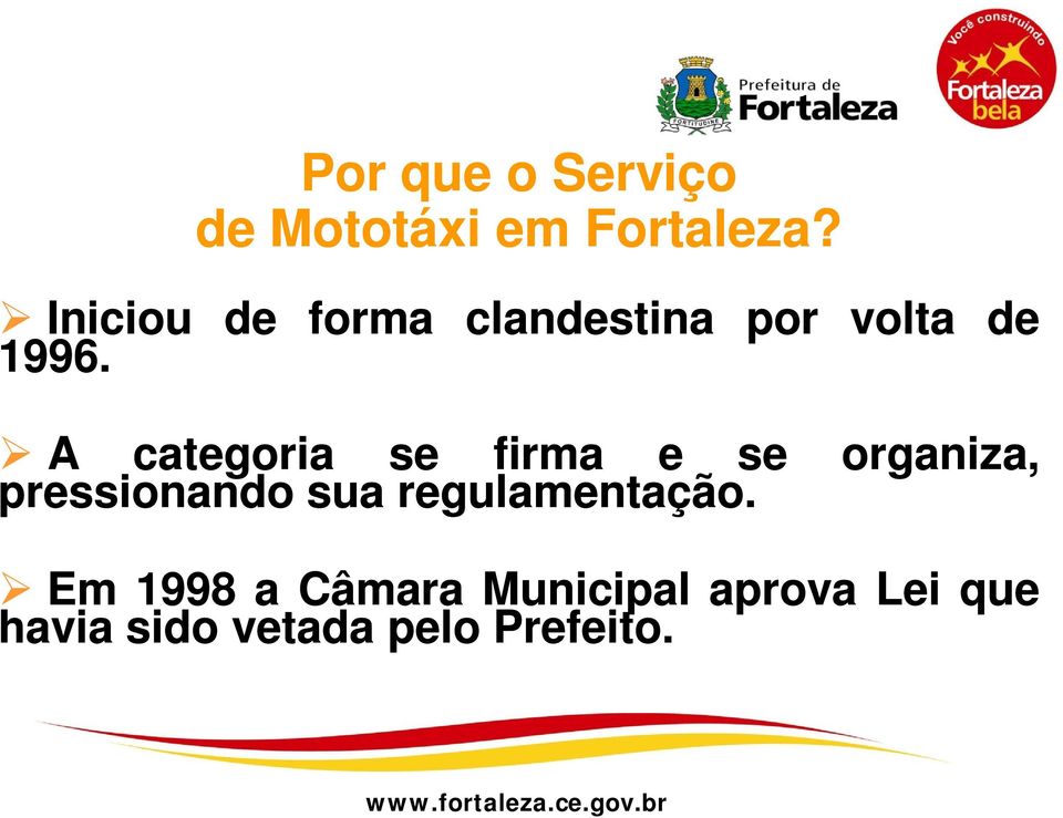 A categoria se firma e se pressionando sua regulamentação.