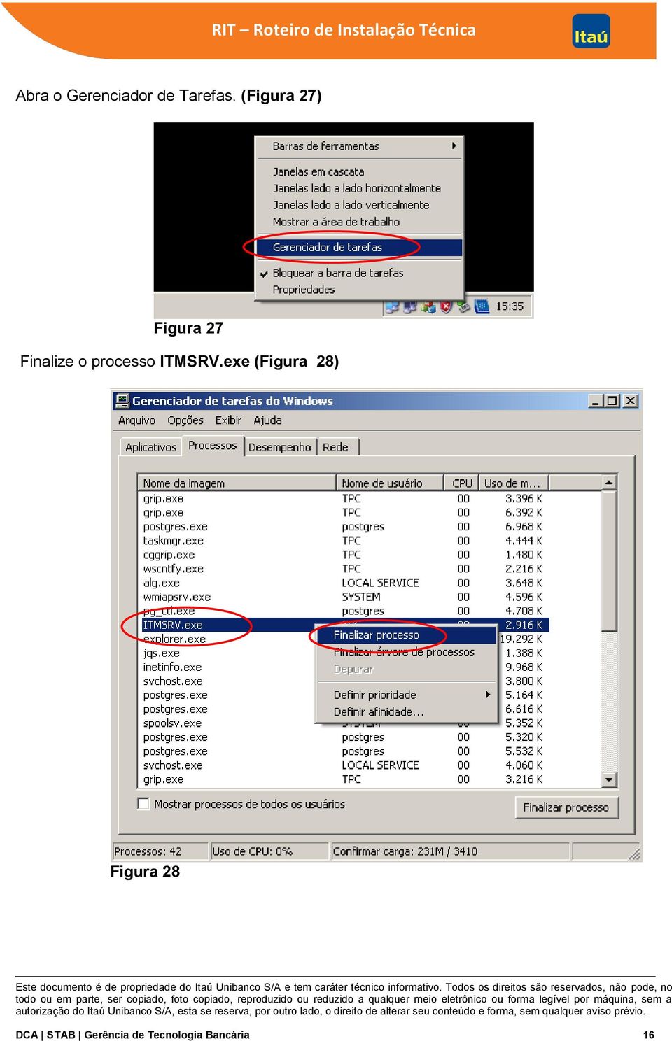 processo ITMSRV.