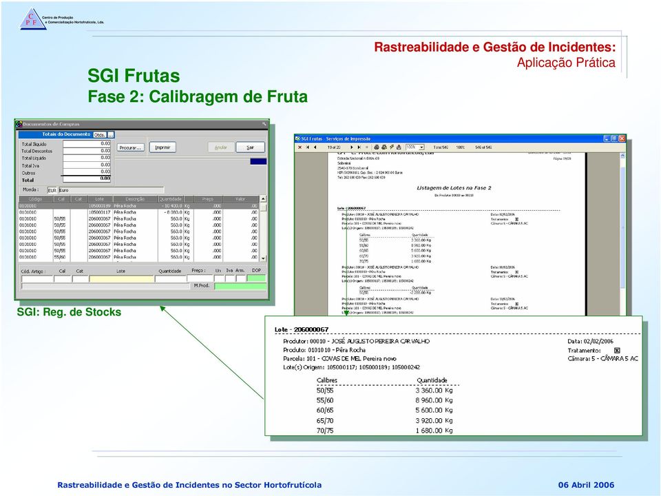 Calibragem de