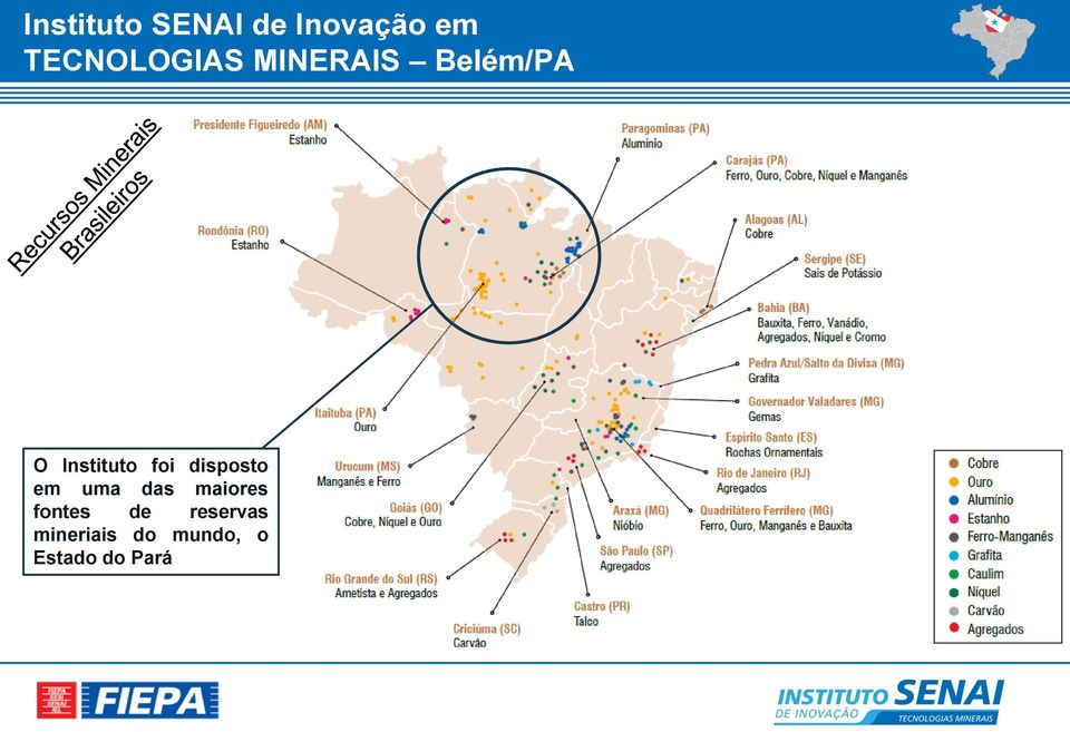 em uma das maiores fontes de reservas