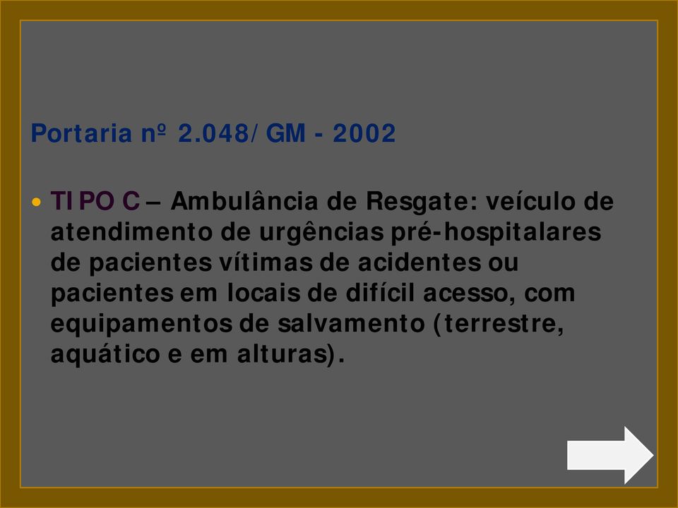 atendimento de urgências pré-hospitalares de pacientes vítimas