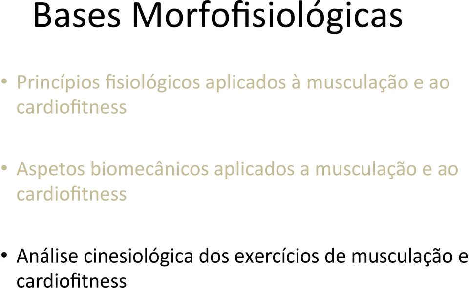 biomecânicos aplicados a musculação e ao cardiofitness