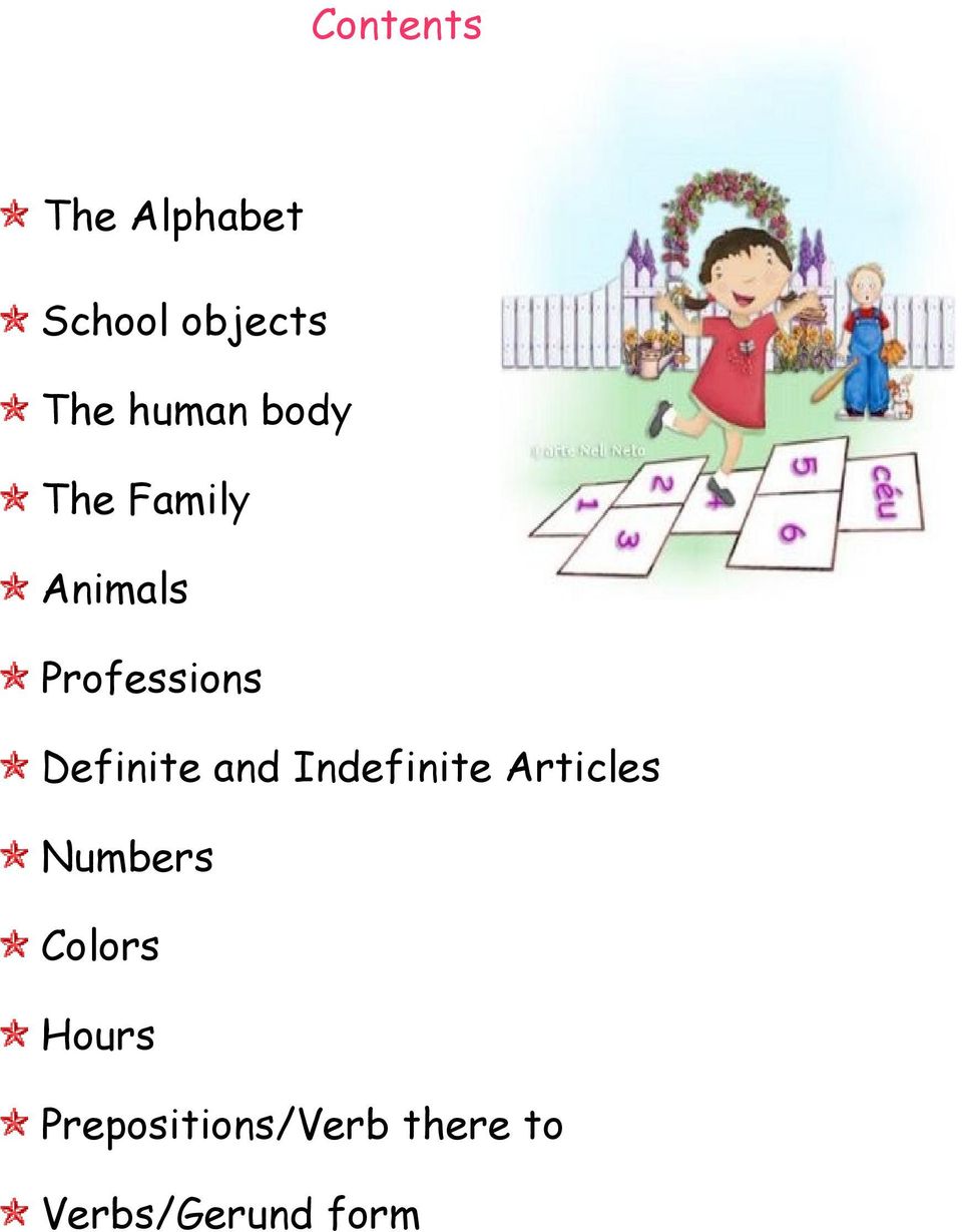 Definite and Indefinite Articles Numbers