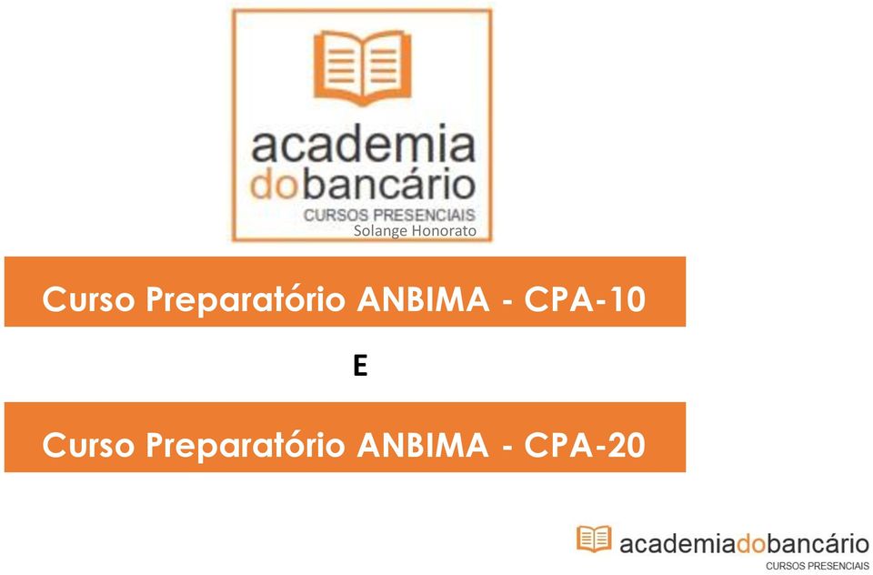 ANBIMA - CPA-10 