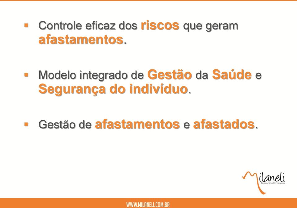 Modelo integrado de Gestão da Saúde