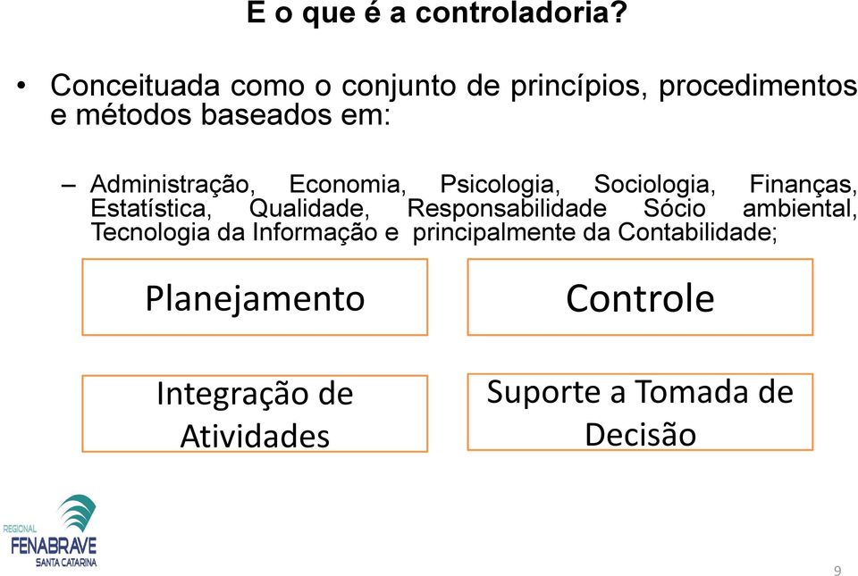 Administração, Economia, Psicologia, Sociologia, Finanças, Estatística, Qualidade,