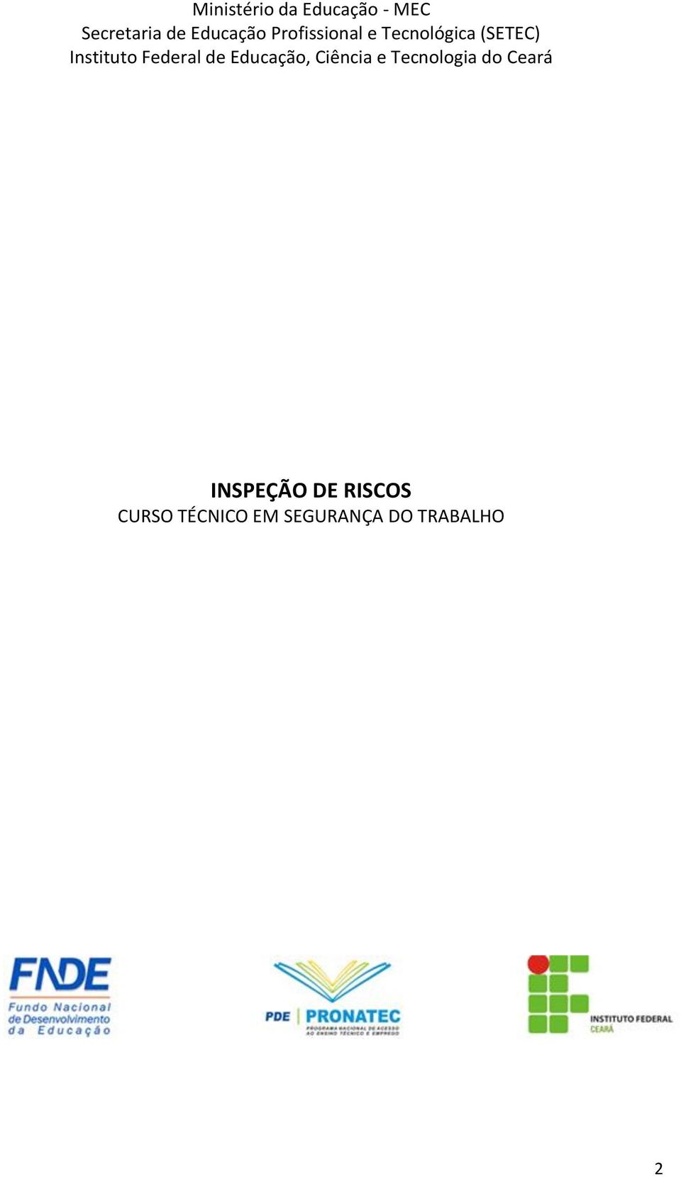 Federal de Educação, Ciência e Tecnologia do Ceará