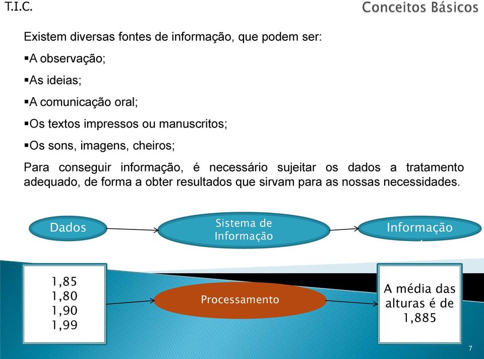 sujeitar os dados a tratamento adequado, de forma a obter resultados que sirvam para as nossas