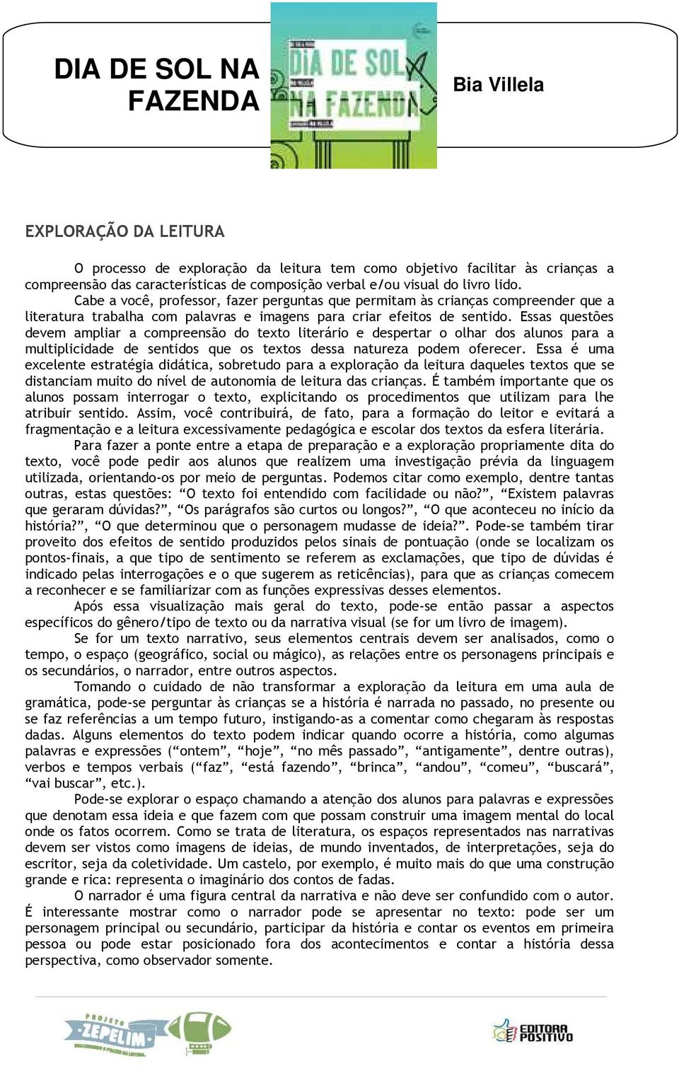 DIA DE SOL NA FAZENDA - PDF Download grátis