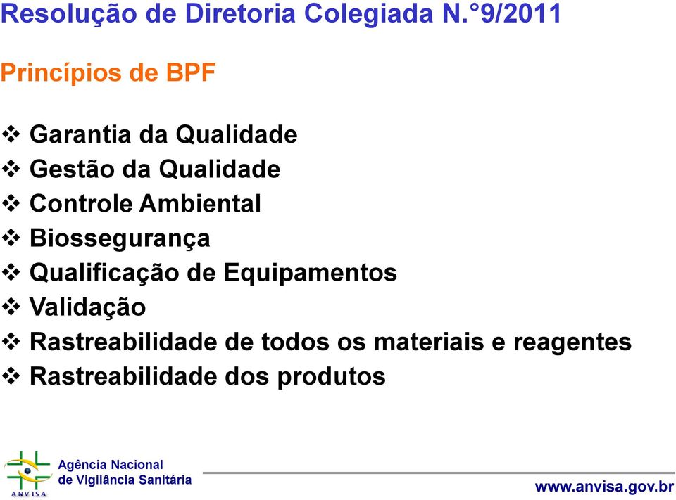 Qualidade Controle Ambiental Biossegurança Qualificação de