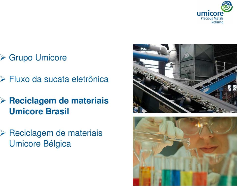 materiais Umicore Brasil