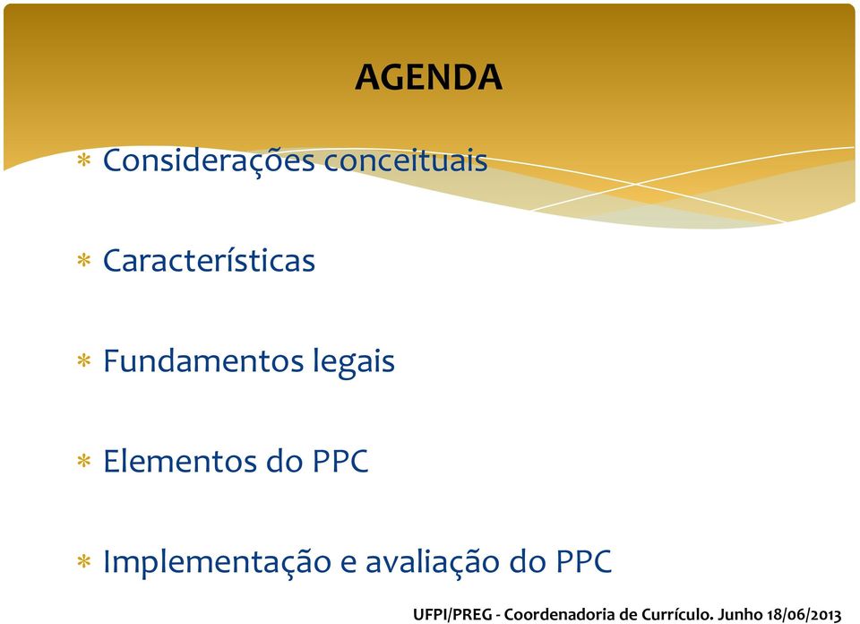 Fundamentos legais Elementos