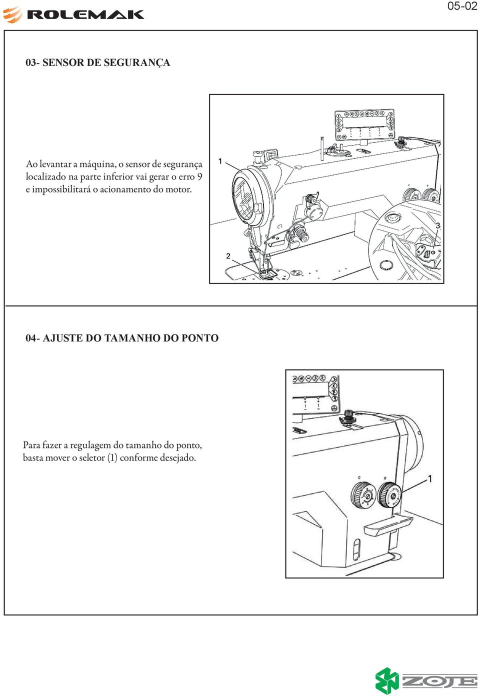 impossibilitará o acionamento do motor.