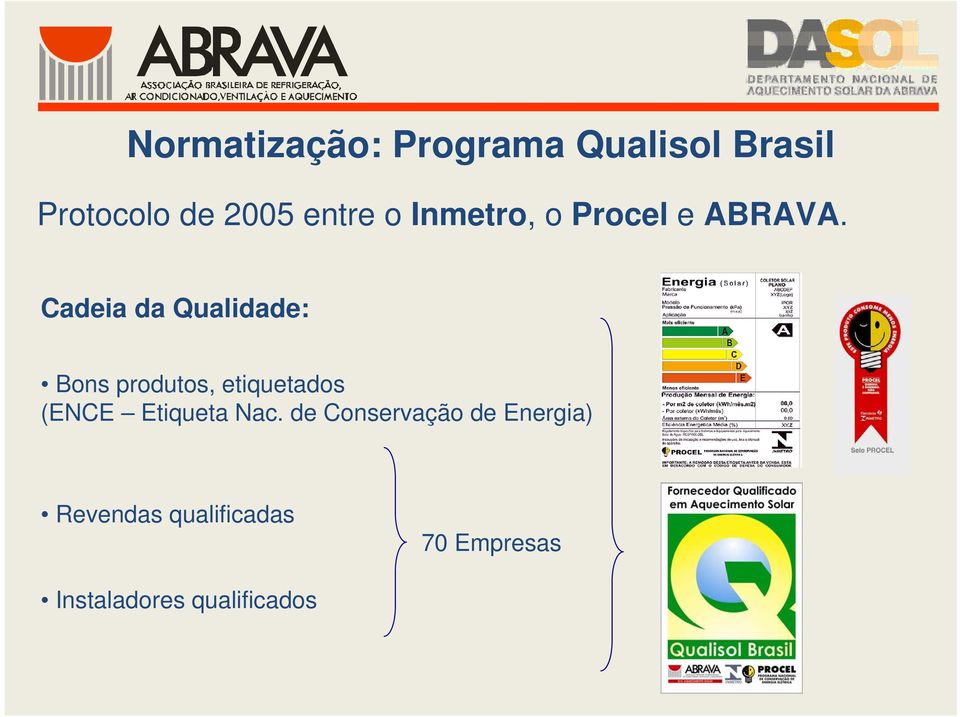 Cadeia da Qualidade: Bons produtos, etiquetados (ENCE