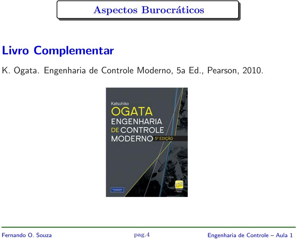 Engenharia de Controle Moderno, 5a Ed.