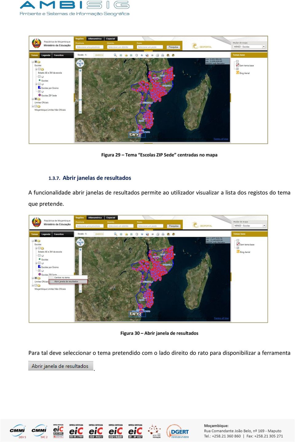 utilizador visualizar a lista dos registos do tema que pretende.