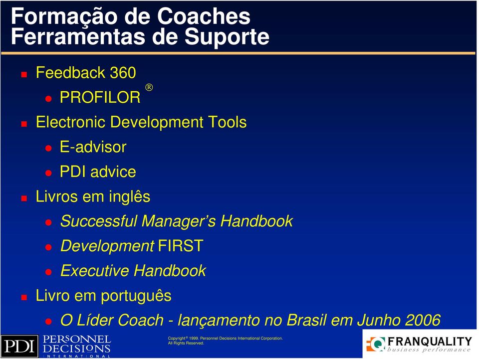 Successful Manager s Handbook Development FIRST Executive Handbook