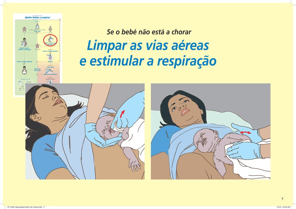 Se o bebé não está a chorar e estimular a ção Luvas 20-00371 rev