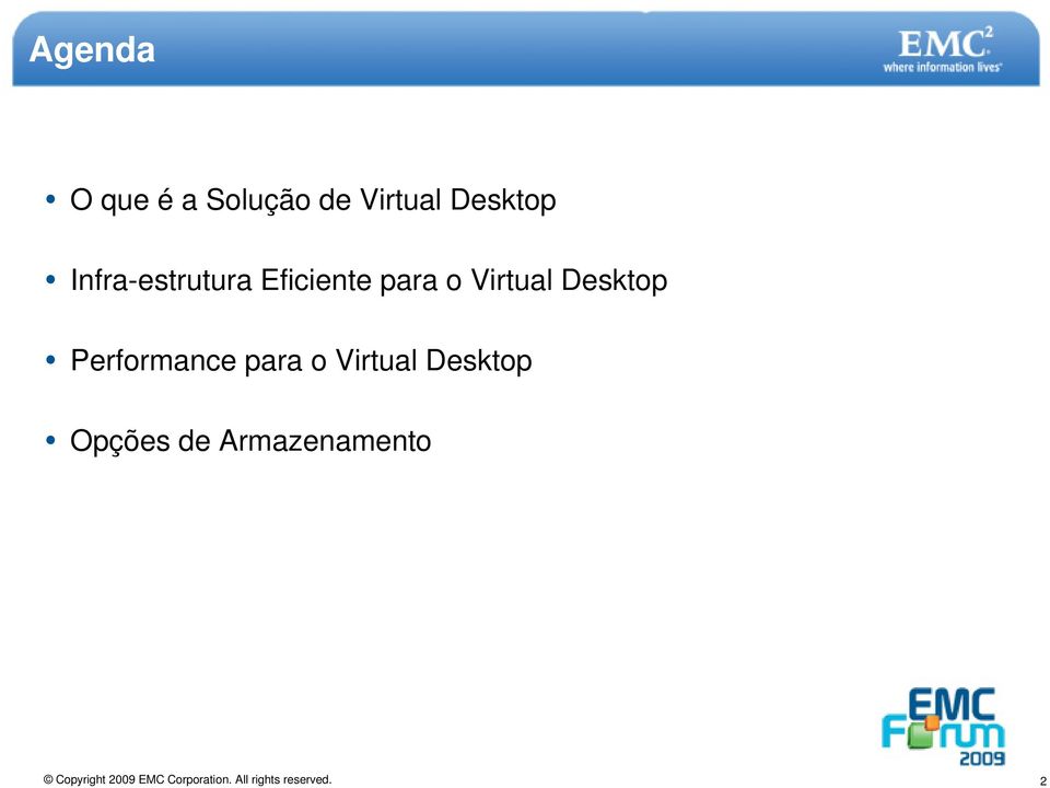 o Virtual Desktop Performance para o