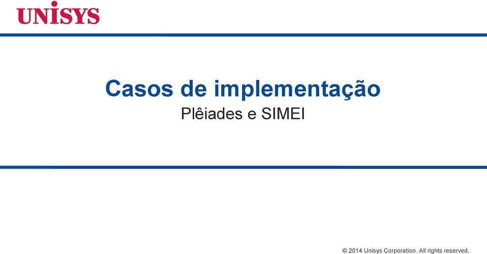 Plêiades e SIMEI 2014