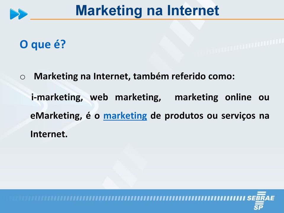 i-marketing, web marketing, marketing online