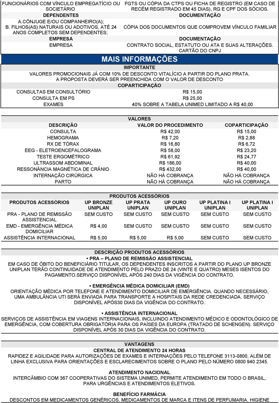 FILHOS(AS) NATURAIS OU ADOTIVOS, ATÉ 24 CÓPIA DOS DOCUMENTOS QUE COMPROVEM VÍNCULO FAMILIAR ANOS COMPLETOS SEM DEPENDENTES; EMPRESA EMPRESA CONTRATO SOCIAL, ESTATUTO OU ATA E SUAS ALTERAÇÕES.