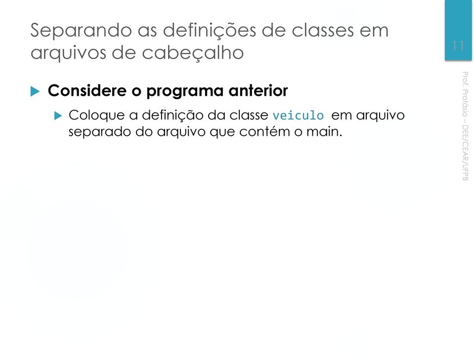 programa anterior Coloque a definição da