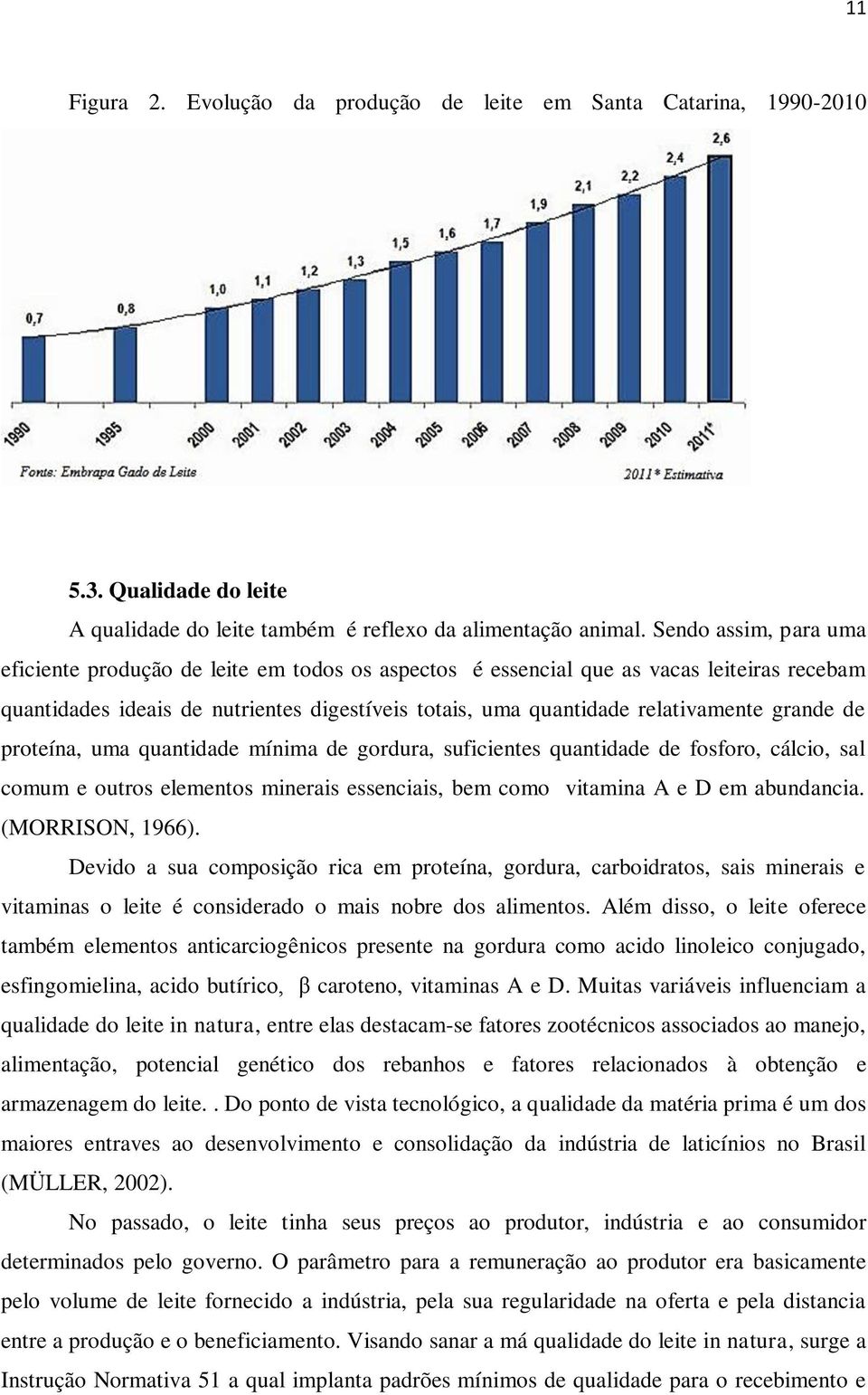 grande de proteína, uma quantidade mínima de gordura, suficientes quantidade de fosforo, cálcio, sal comum e outros elementos minerais essenciais, bem como vitamina A e D em abundancia.