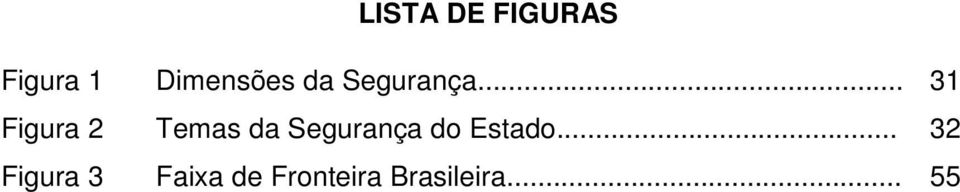 .. 31 Figura 2 Temas da Segurança do