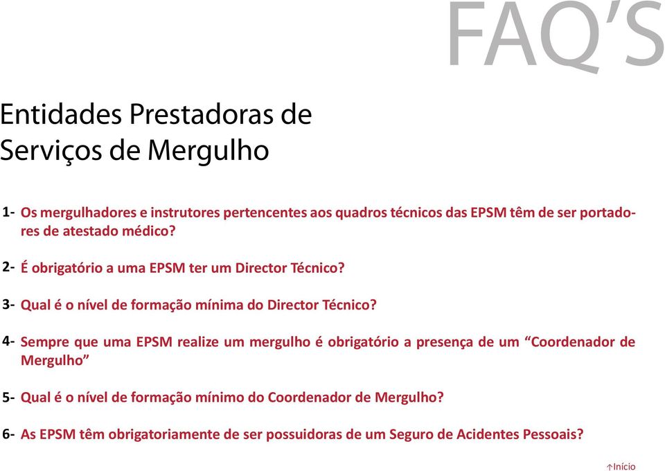 Qual é o nível de formação mínima do Director Técnico?