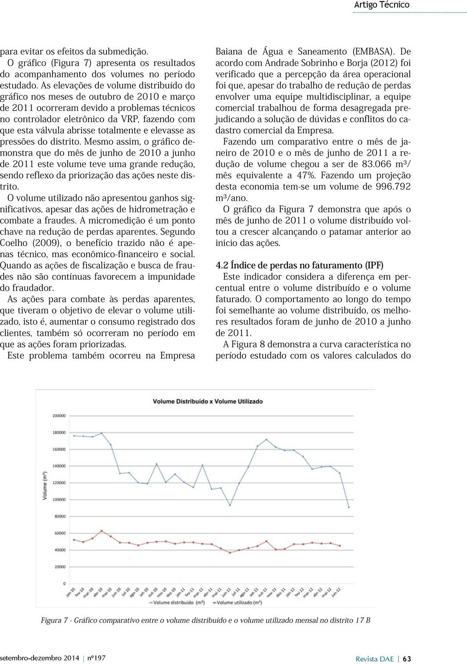 totalmente e elevasse as pressões do distrito.