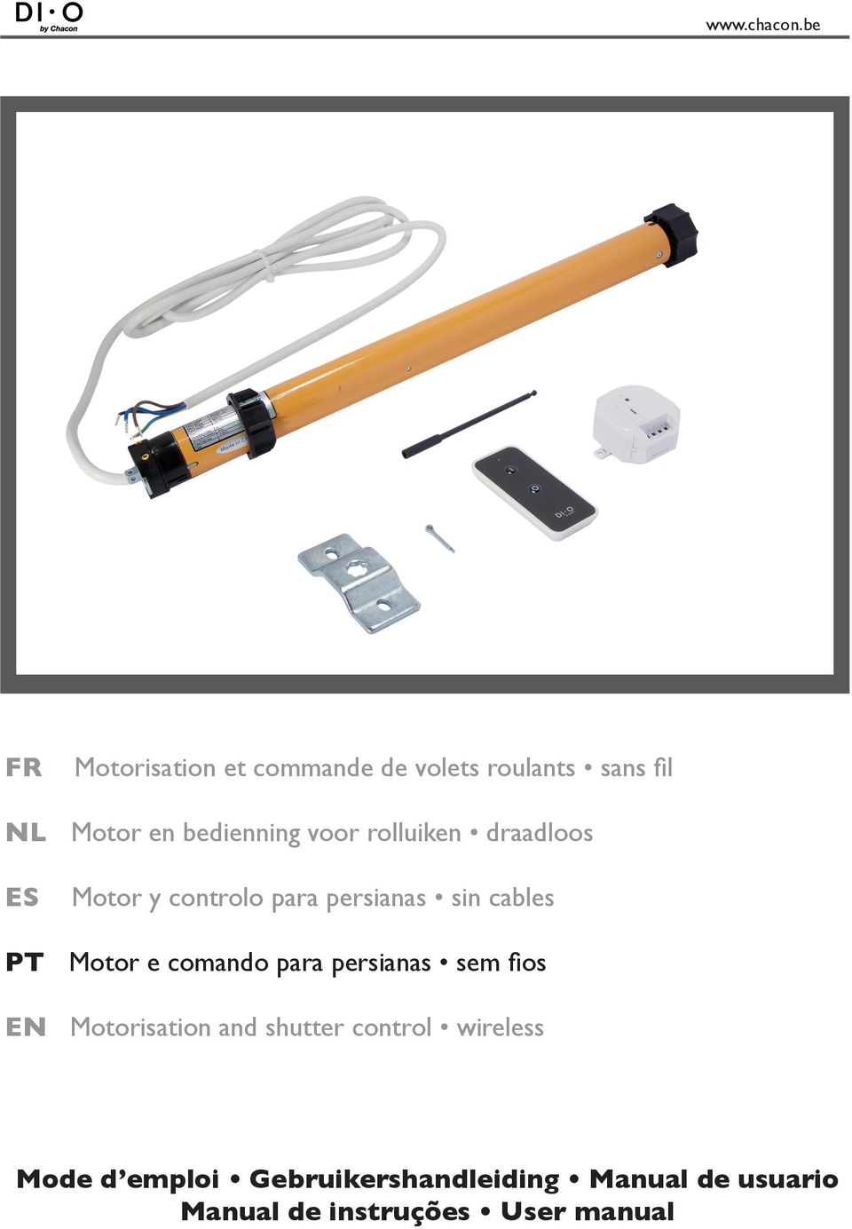 e comando para persianas sem fios EN Motorisation and shutter control wireless