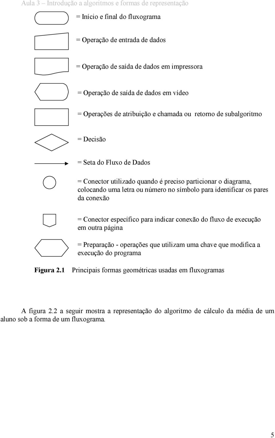 pares da conexão = Conector específico para indicar conexão do fluxo de execução em outra página = Preparação - operações que utilizam uma chave que modifica a execução do programa