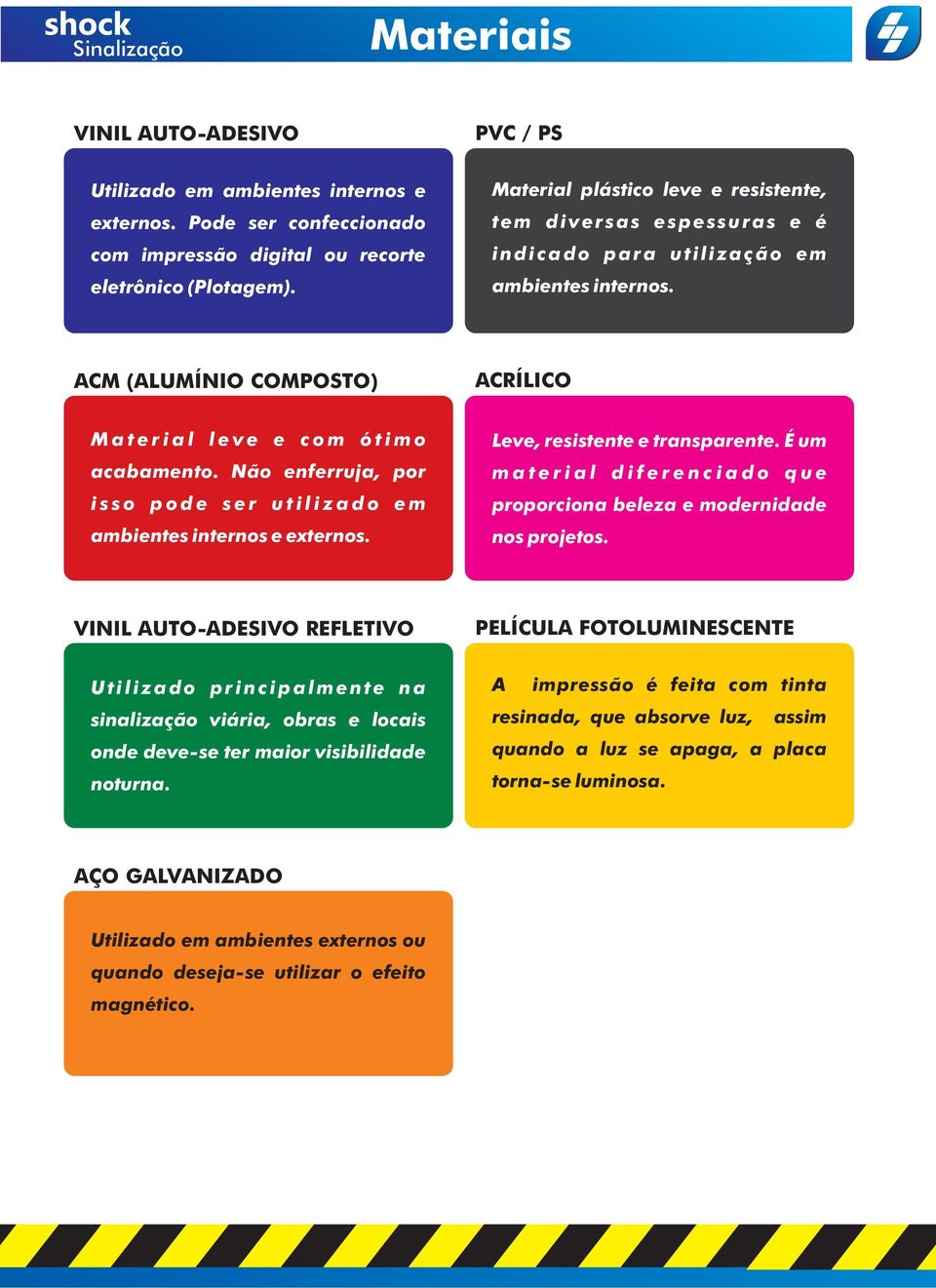 Não enferruja, por i s s o p o d e s e r u t i l i z a d o e m ambientes internos e externos. Leve, resistente e transparente.