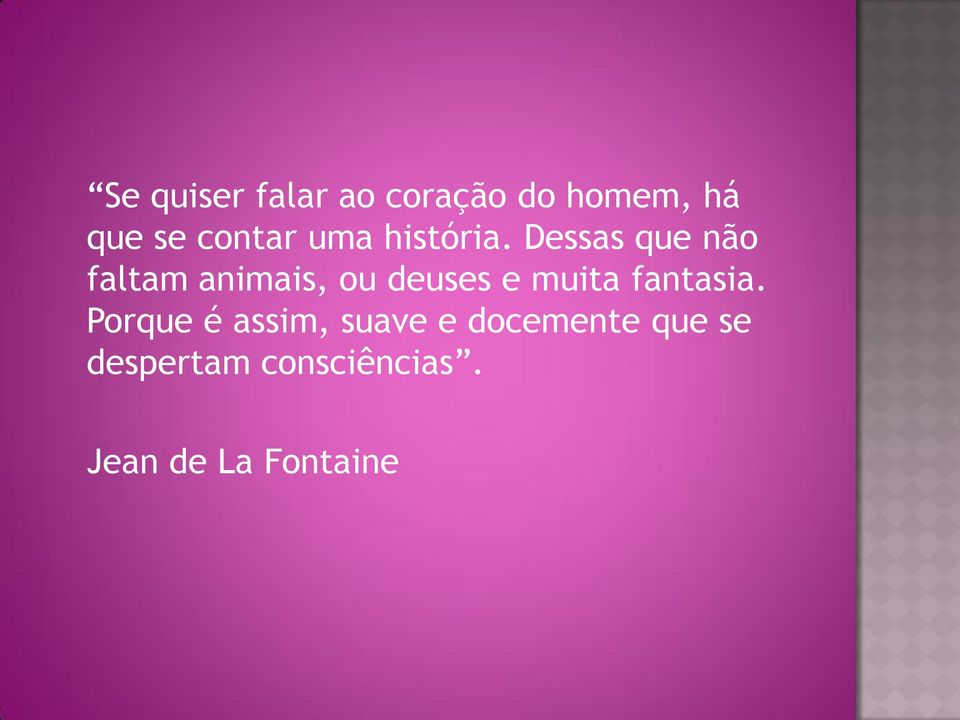 Dessas que não faltam animais, ou deuses e muita