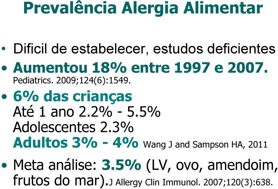 2% - 5.5% Adolescentes 2.