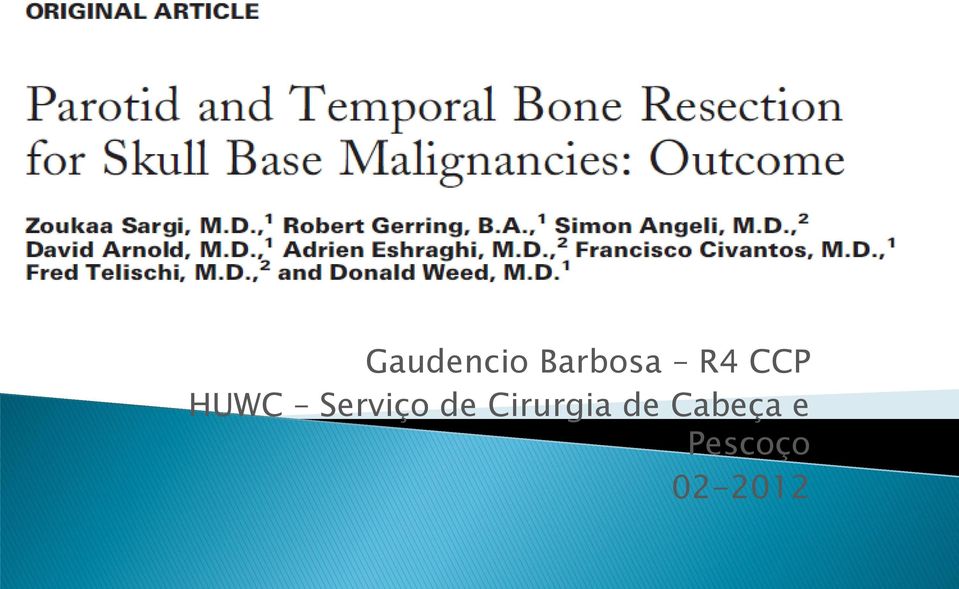 de Cirurgia de