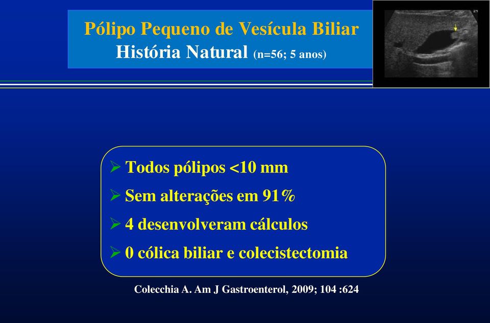 91% 4 desenvolveram cálculos 0 cólica biliar e